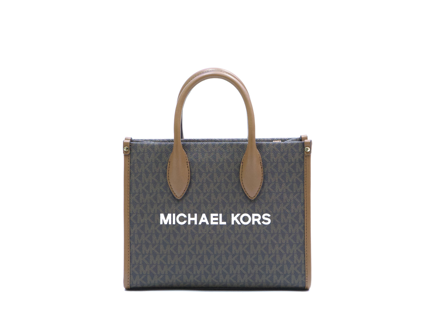Michael Kors Mirella Small Signature Logo Crossbody Bag - Brown