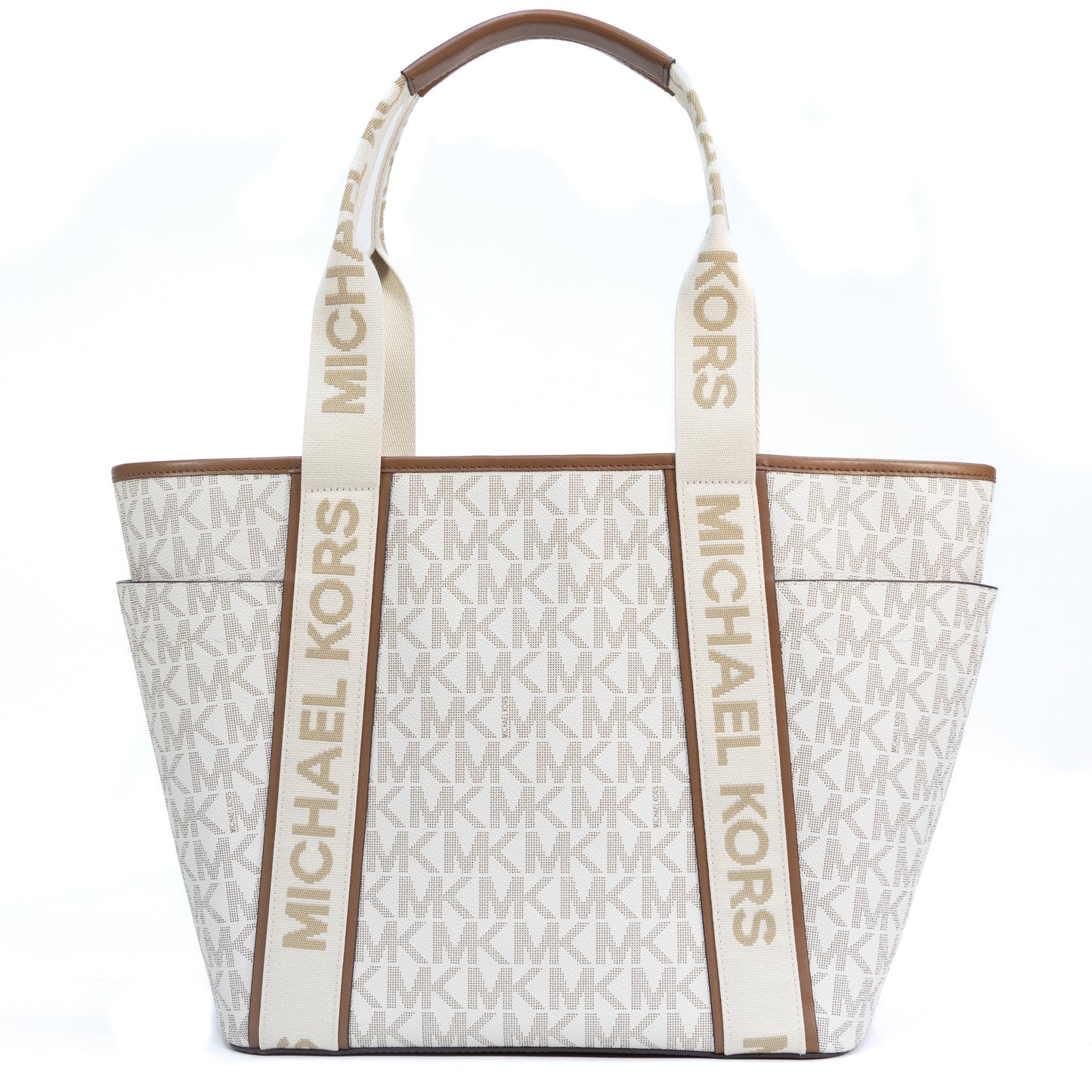 Michael Kors Maeve Large  Open Tote  - Vanilla