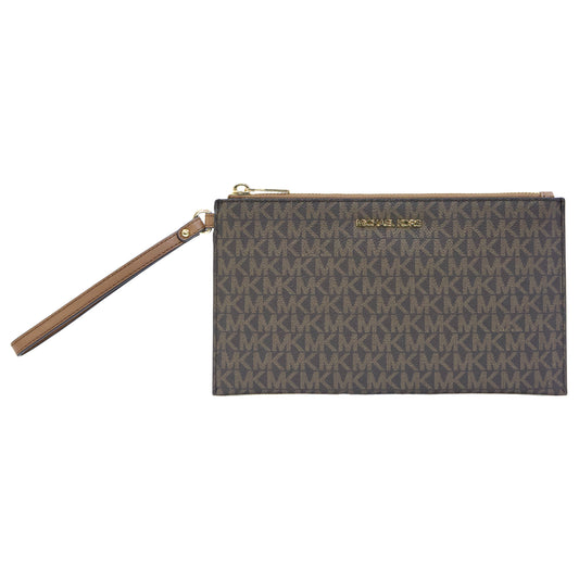 Michael Kors Jet Set Travel Large Wristlet - Brown