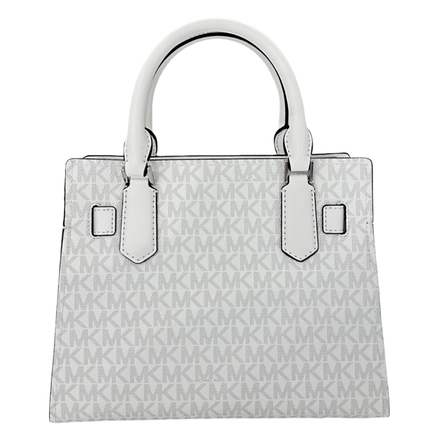 Michael Kors Hamilton Small Monogram Tote- White