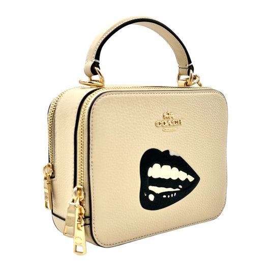 Coach X Tom Wesselmann Box Crossbody - Ivory