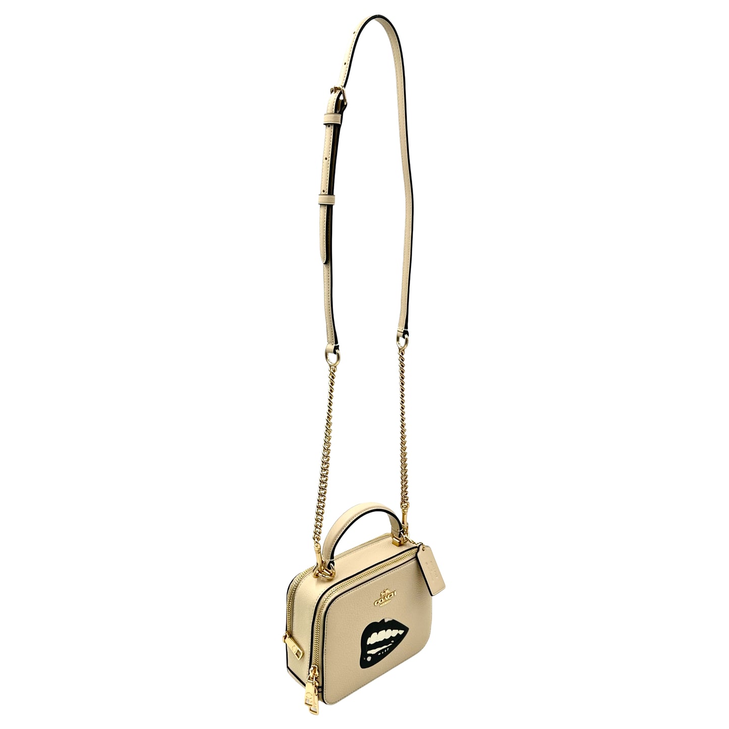 Coach X Tom Wesselmann Box Crossbody - Ivory