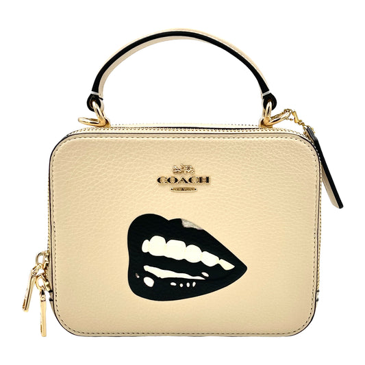 Coach X Tom Wesselmann Box Crossbody - Ivory
