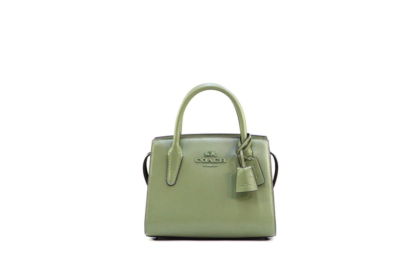Coach Andrea Small Caryall - Military Green