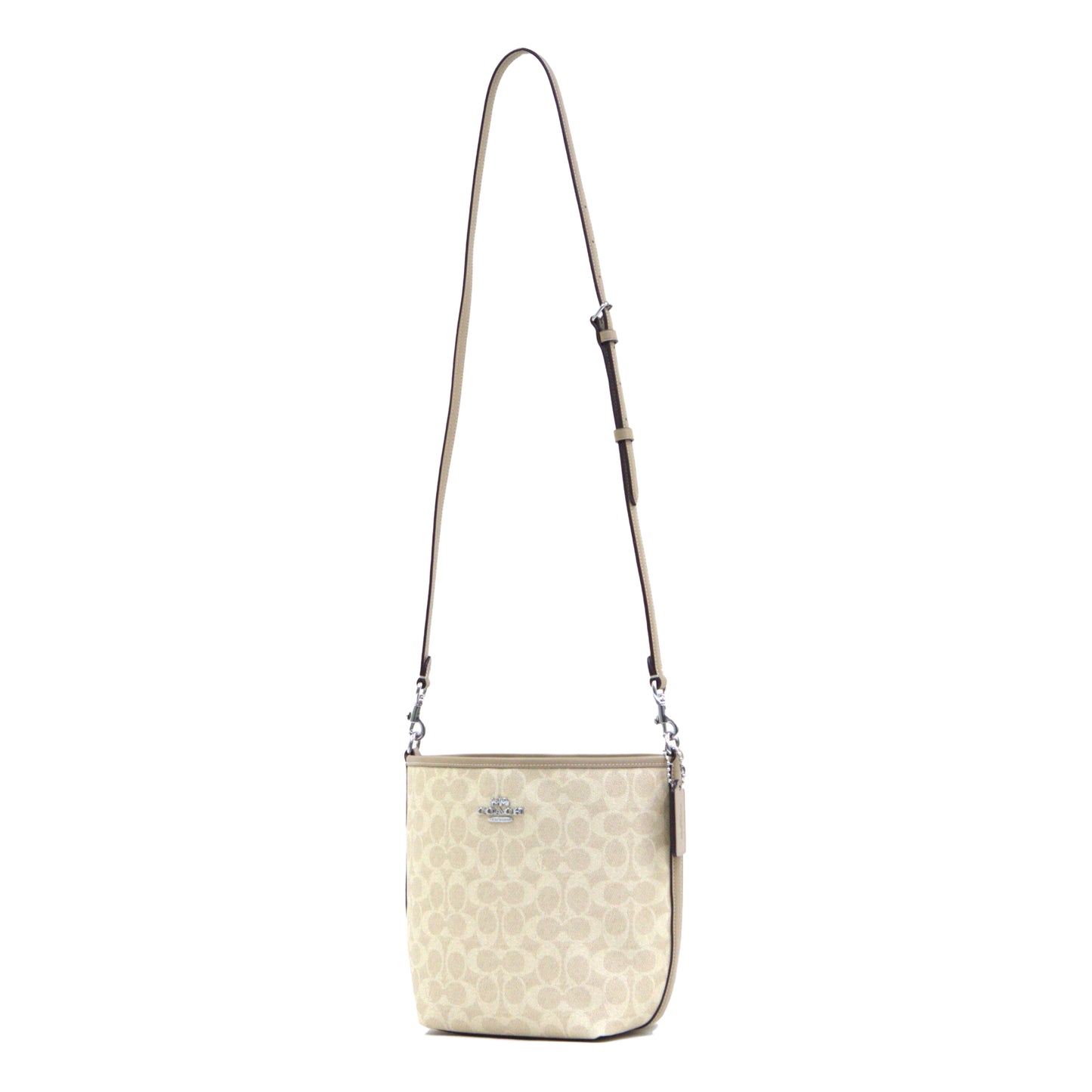 Coach City Bucket Bag In Signature Canvas - Sand Taupe