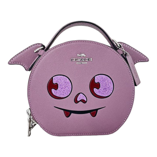 Canteen Crossbody Bag With Halloween Bat- Jasmine