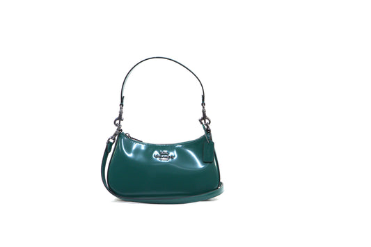 Coach Spazz Teri Shoulder Bag - Emerald Green