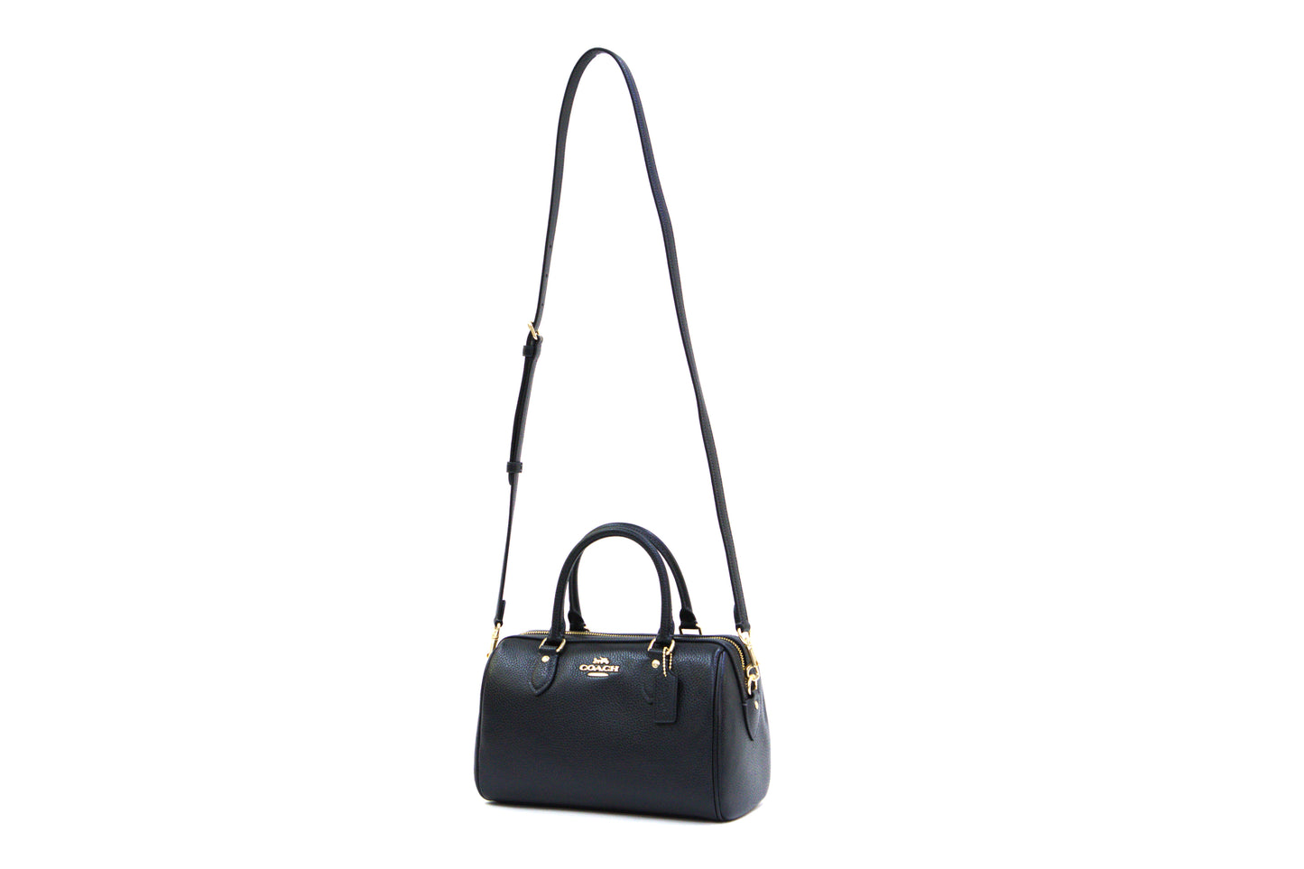 Coach Rowan Satchel Bag - Black