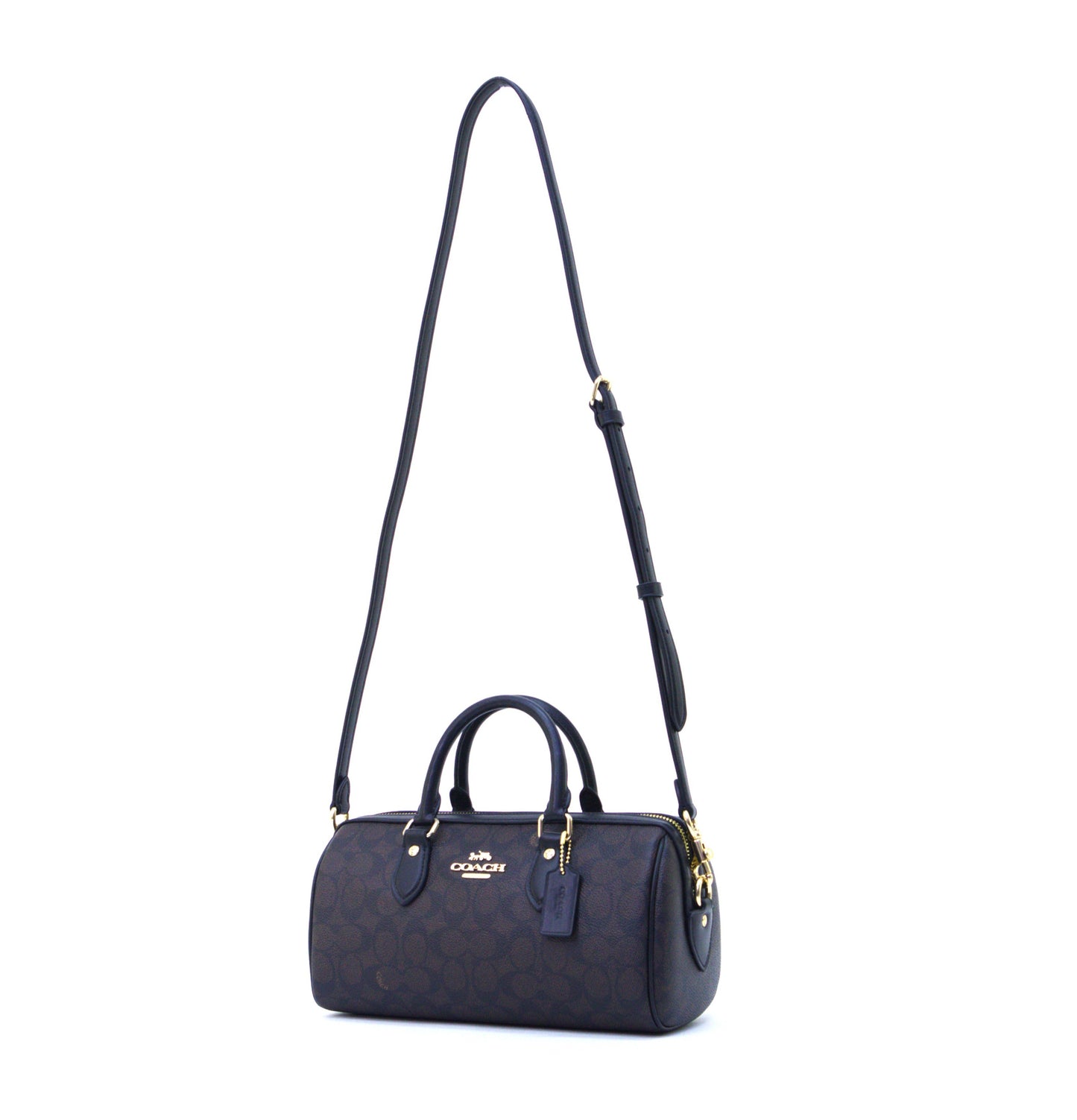 Coach Long Rowan Signature - Walnut/Black