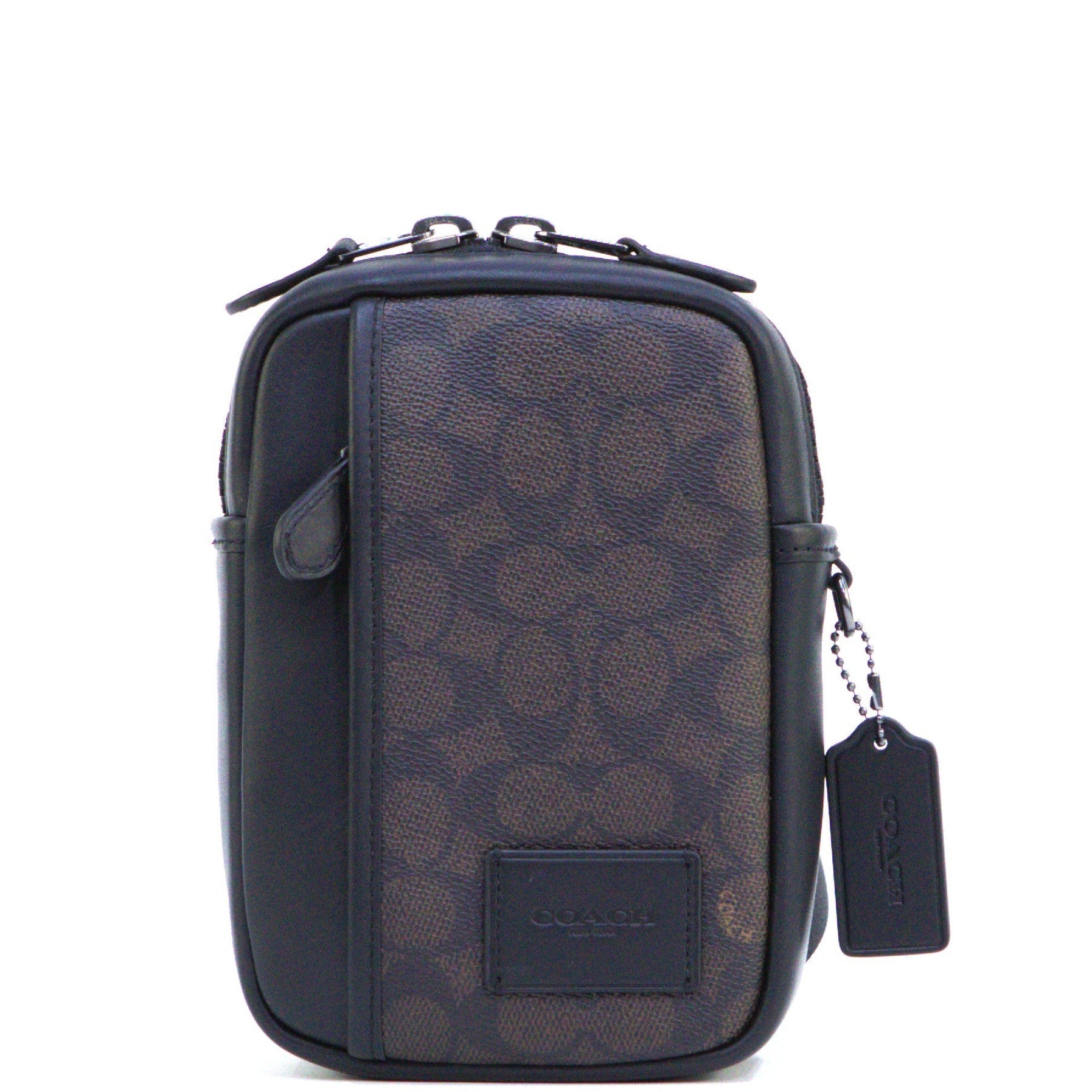 Coach Edge L Pack Signature - Walnut/Black