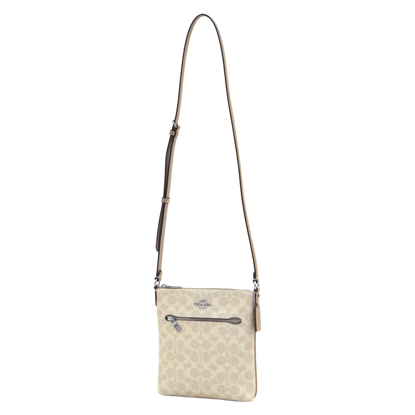Coach Mini Rowan File Bag - Sand Taupe