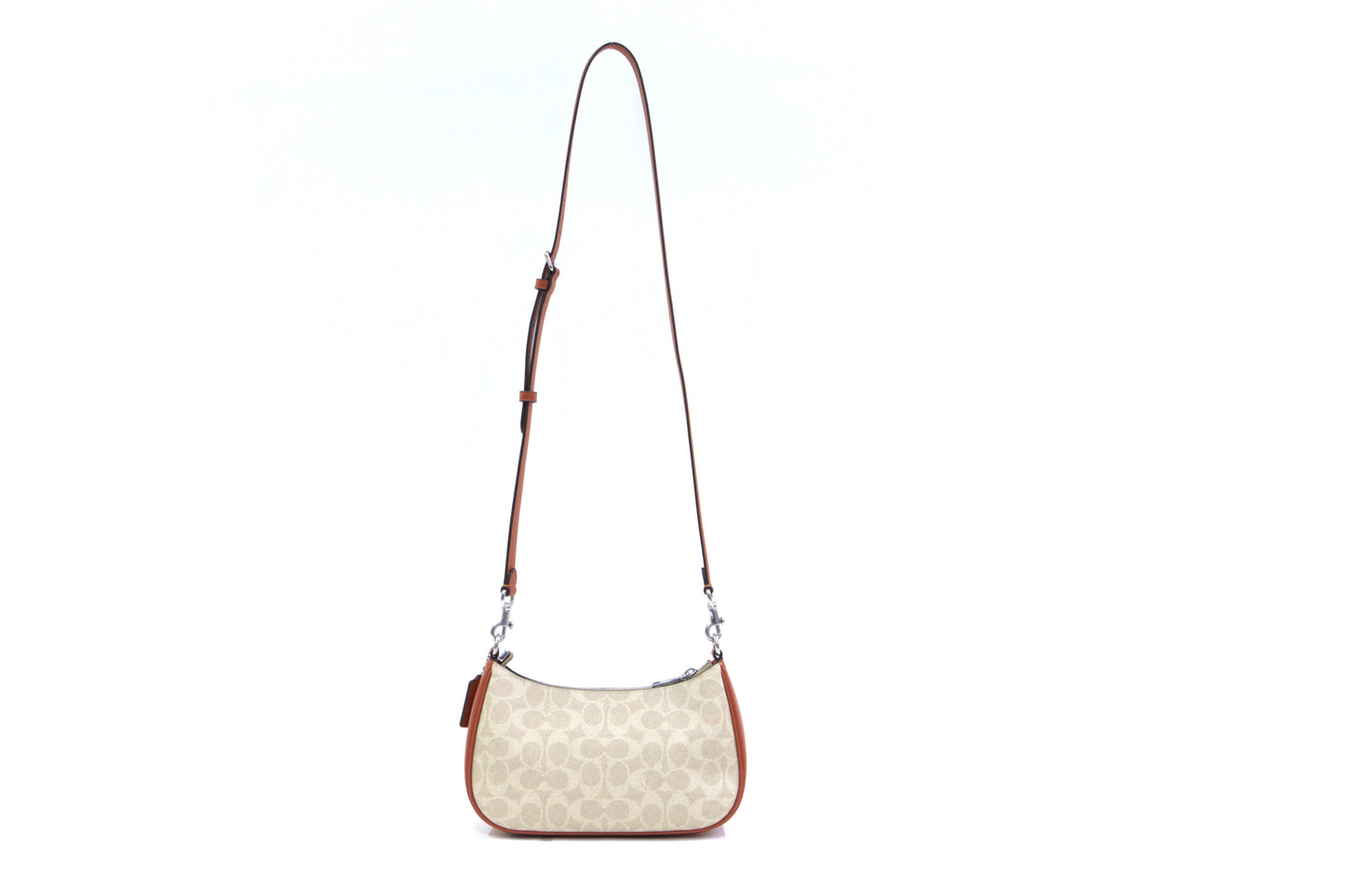 Coach Teri Shoulder Bag - Sand / Deep Orange
