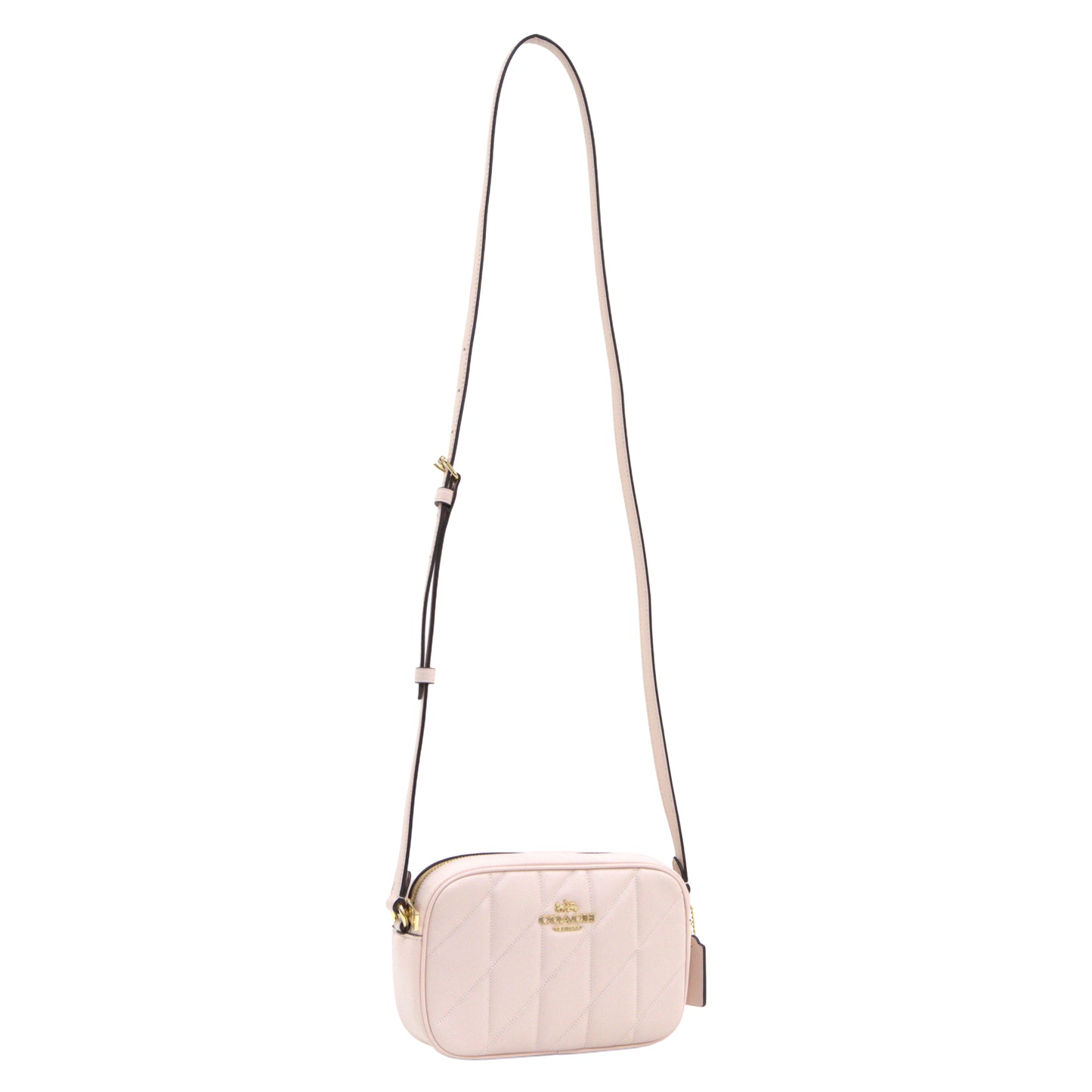 Coach Mini Jamie Quilted Camera Bag - Blush Pink