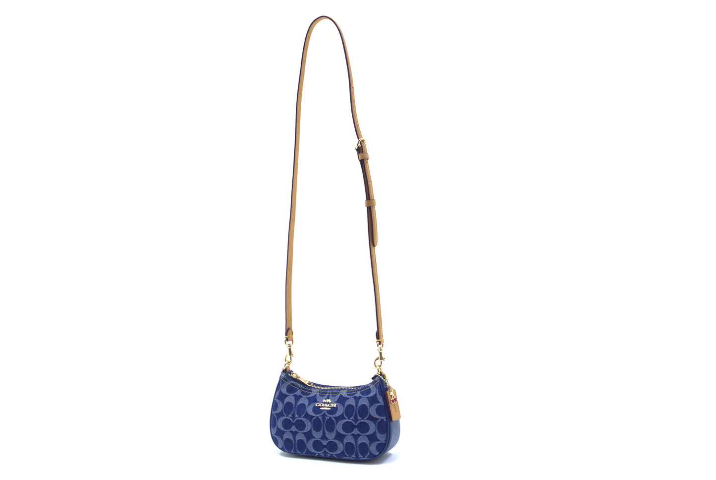 Coach Teri Mini Signature - Denim/Natural