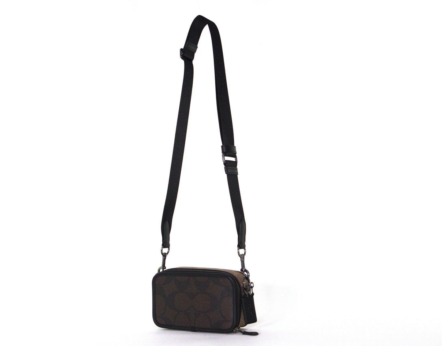 Coach Wyatt Crossbody Maxi Signature - Walnut/Tan