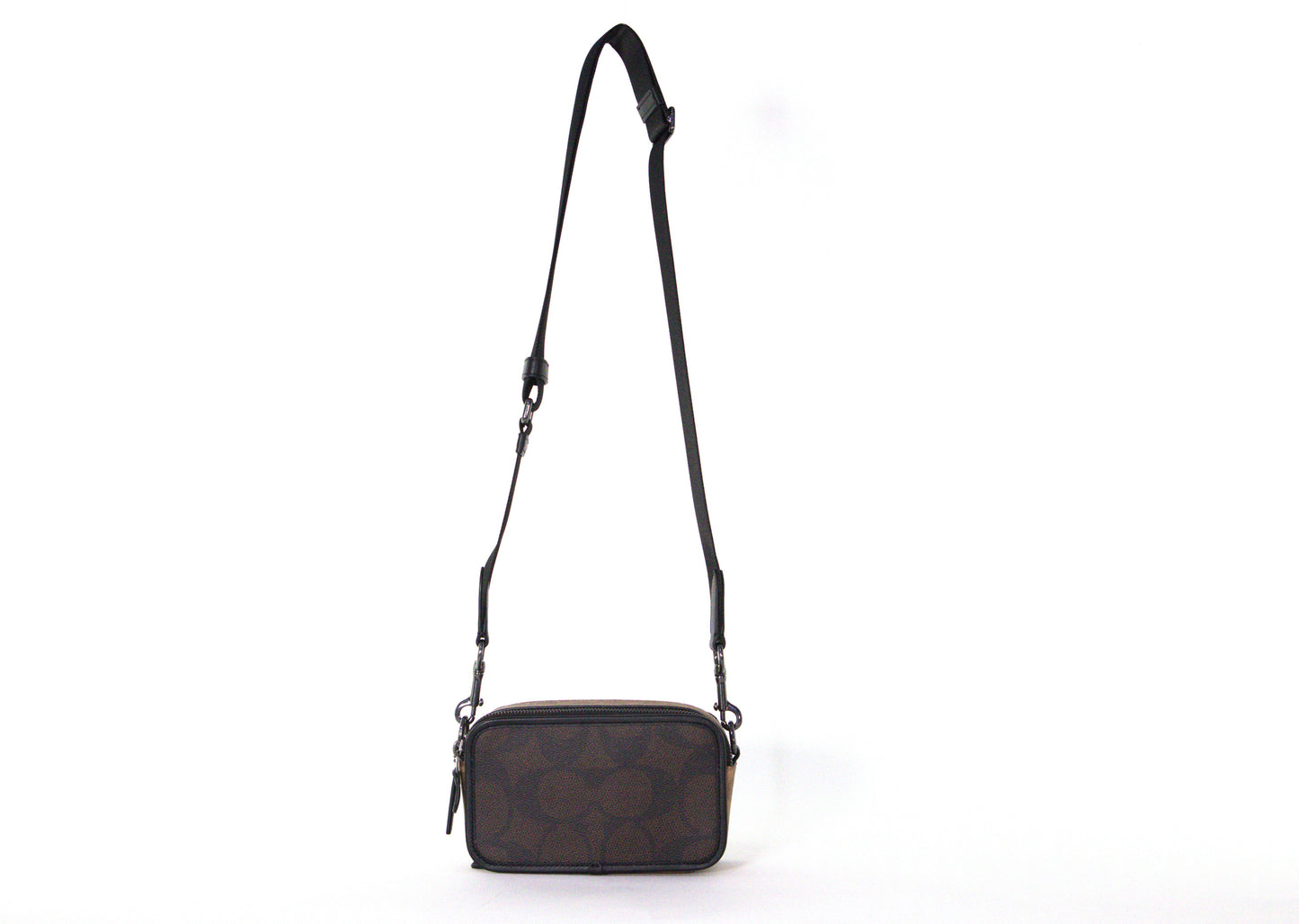 Coach Wyatt Crossbody Maxi Signature - Walnut/Tan