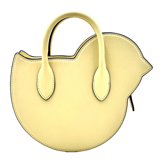 Coach Chick Bag In Regenerative Leather Crossbody Bag- Brass/Moonlight