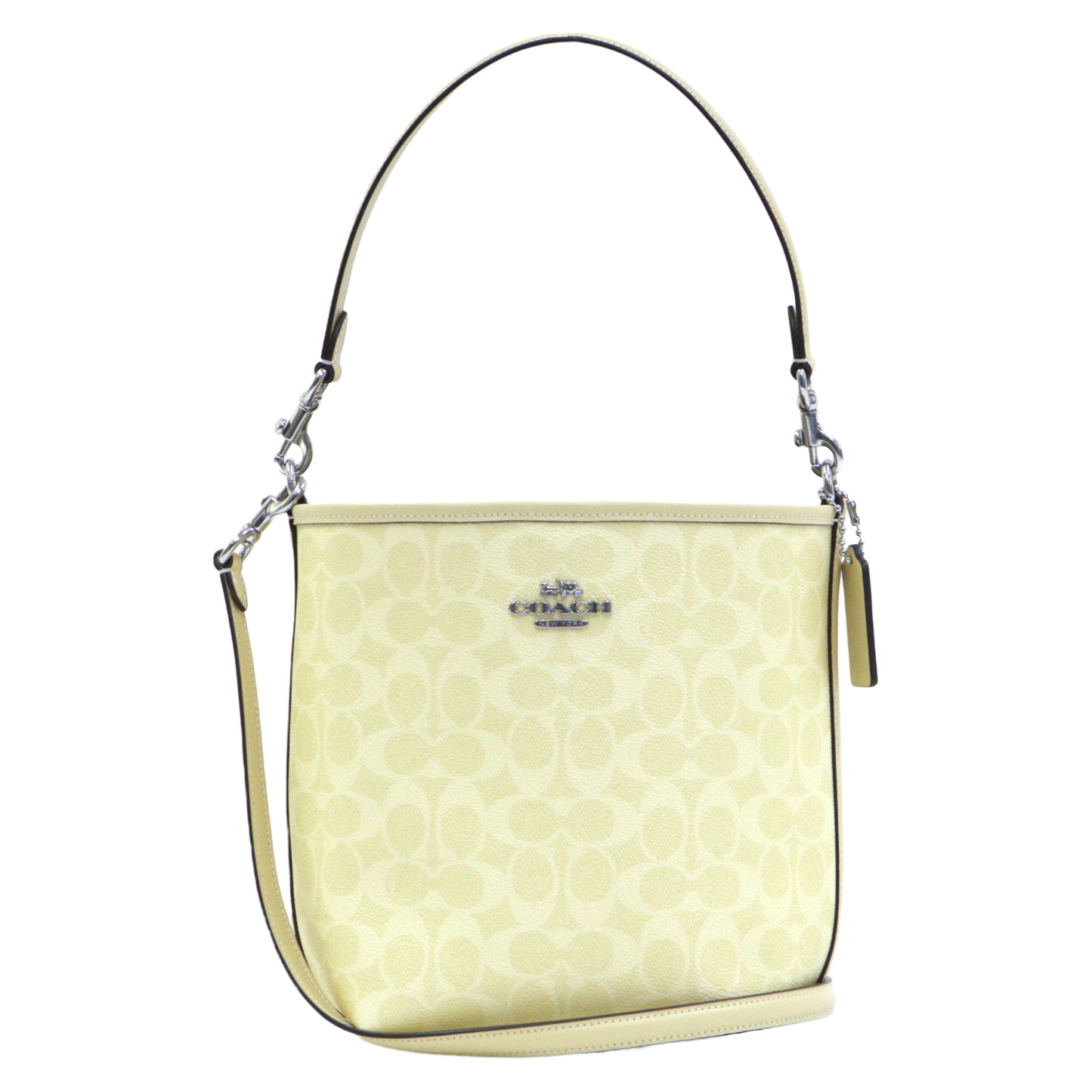 Coach City Bucket Bag In Signature Canvas - Hay