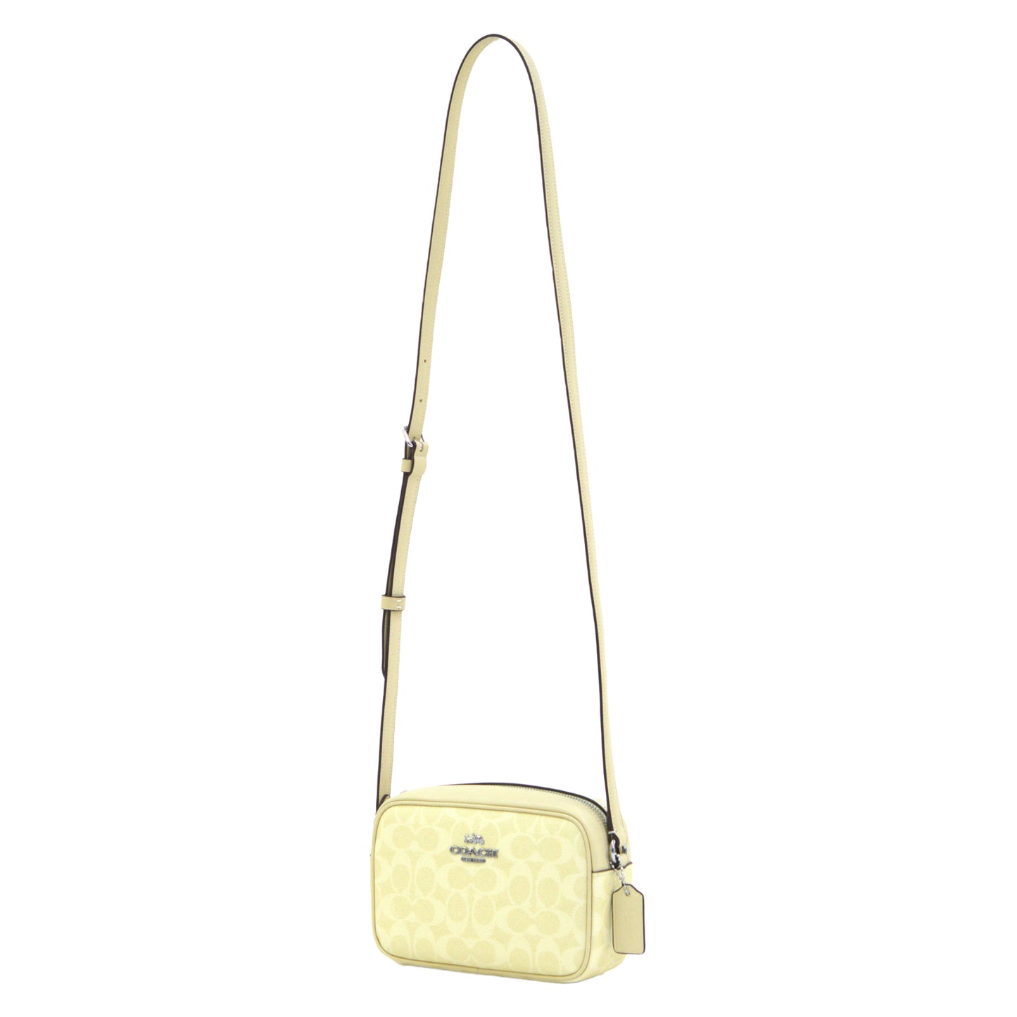 Coach Mini Jamie In Signature Canvas - Hay