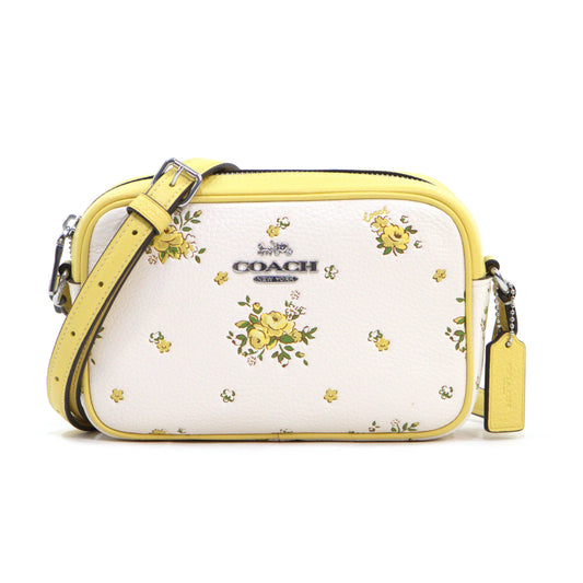 Coach Mini Jamie Camera Bag With Floral Print - Chalk Multi
