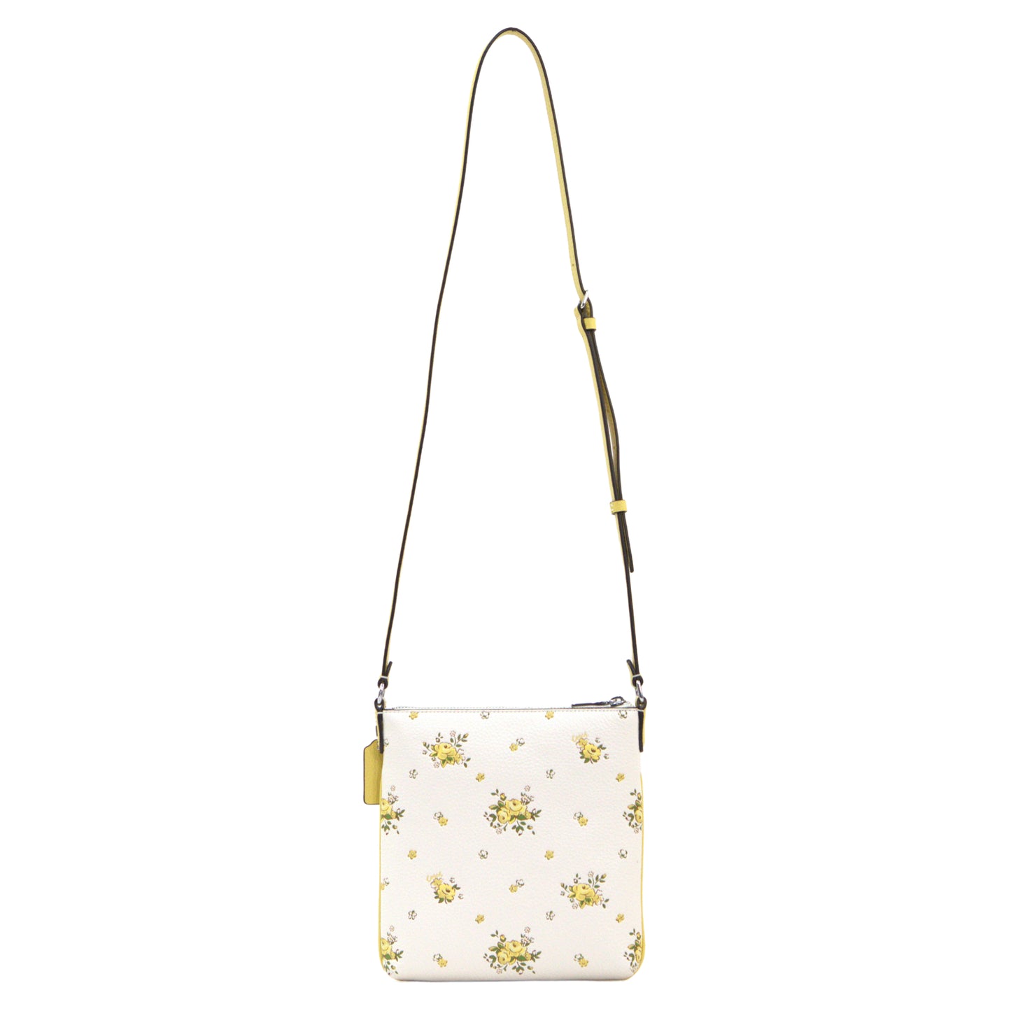 Coach Mini Rowan With Floral Print - Chalk Multi
