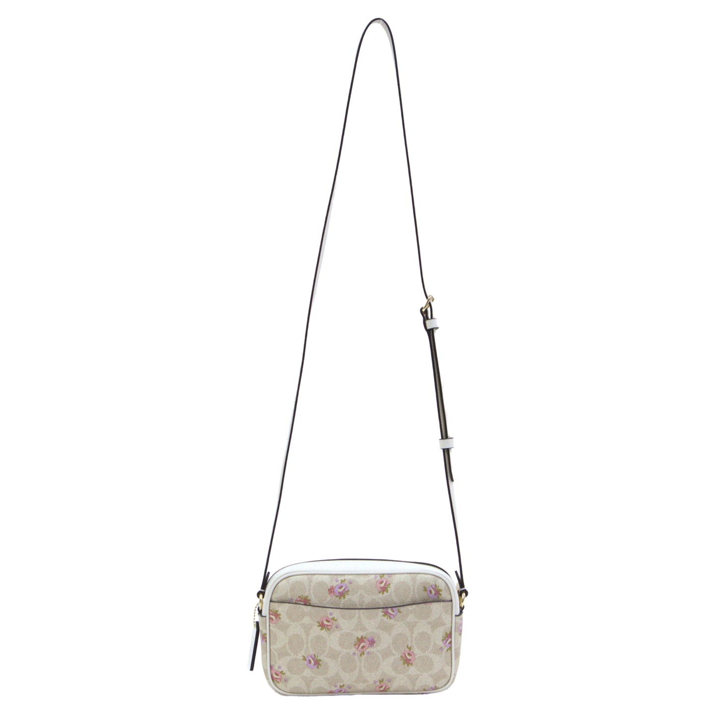 Coach Mini Jamie Crossbody Signature Floral - Sand Multi