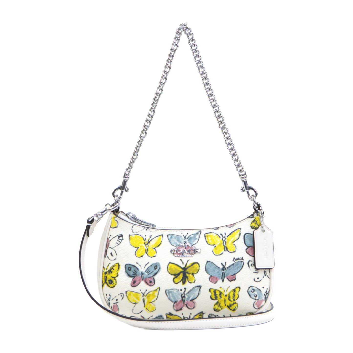 Coach Teri Mini Butterfly - Chalk Multi