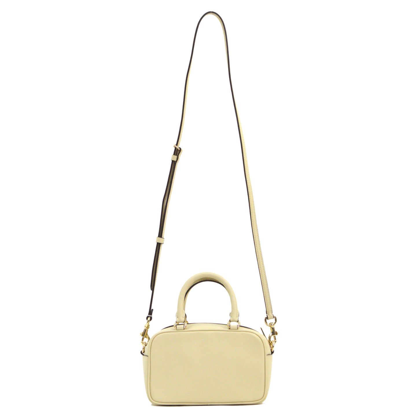 Coach Satchel Crossbody Bag With Floral Applique - Moonlight