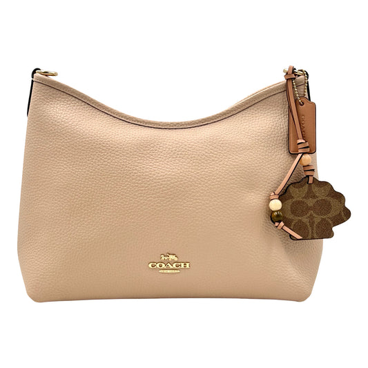 Coach Laurel Shoulder Bag With Shell Charm- Cream/Tan