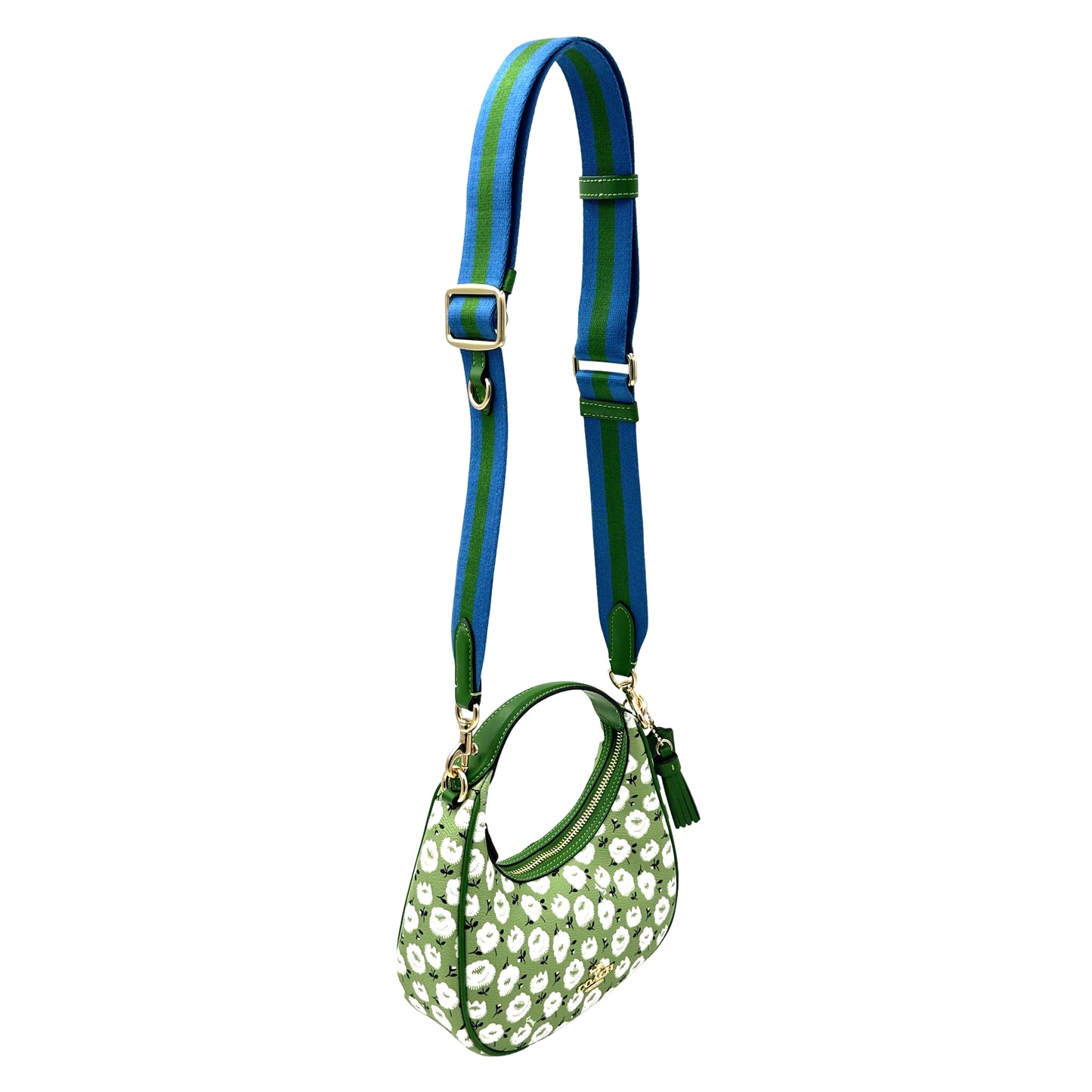 Coach Carmen Mini Crossbody Bag With Floral Print - Kelly Multi
