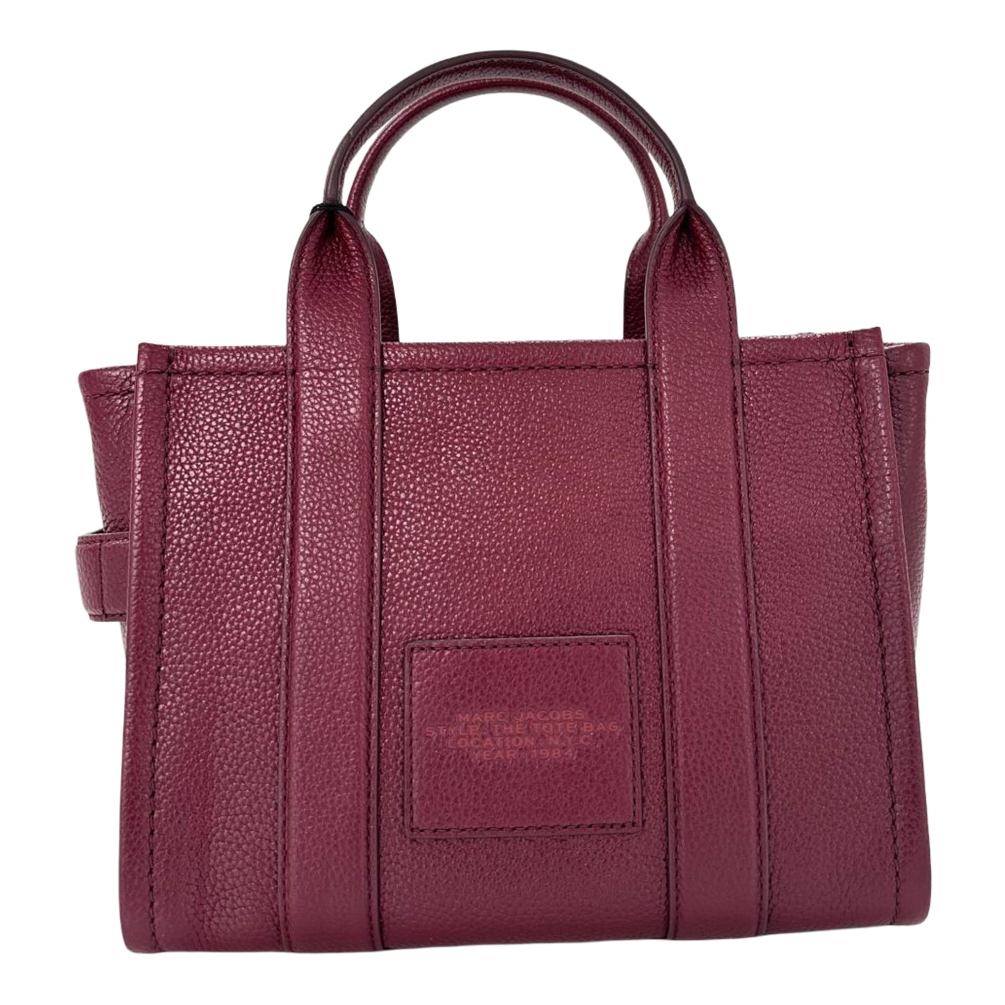 Marc Jacobs The Leather Small Tote Bag - Cherry Red