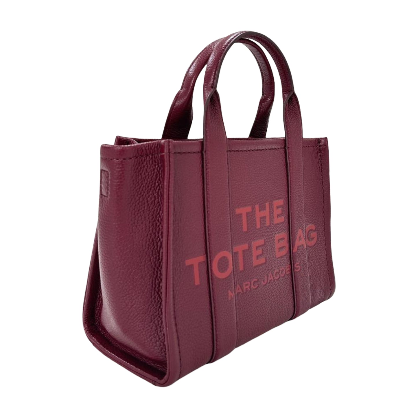 Marc Jacobs The Leather Small Tote Bag - Cherry Red