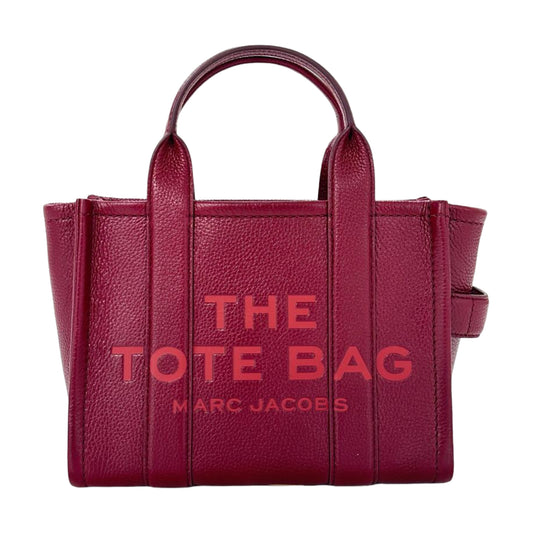Marc Jacobs The Leather Small Tote Bag - Cherry Red