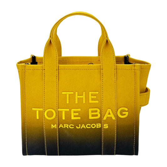 Marc Jacobs The Ombre Gradient Effect Small Tote Bag - Black/Citrine