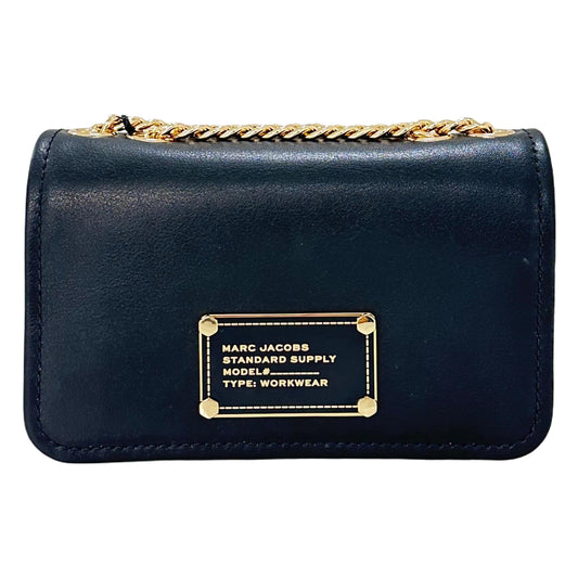 Marc Jacobs Standard Supply Mini Leather Crossbody Bag - Black