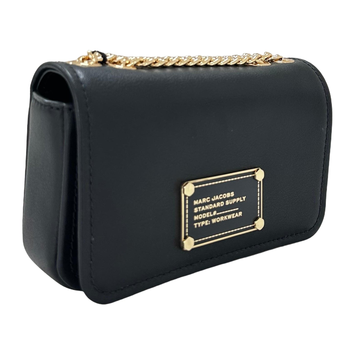 Marc Jacobs Standard Supply Mini Leather Crossbody Bag - Black