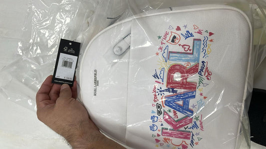 Karl Lagerfeld Backpack- White