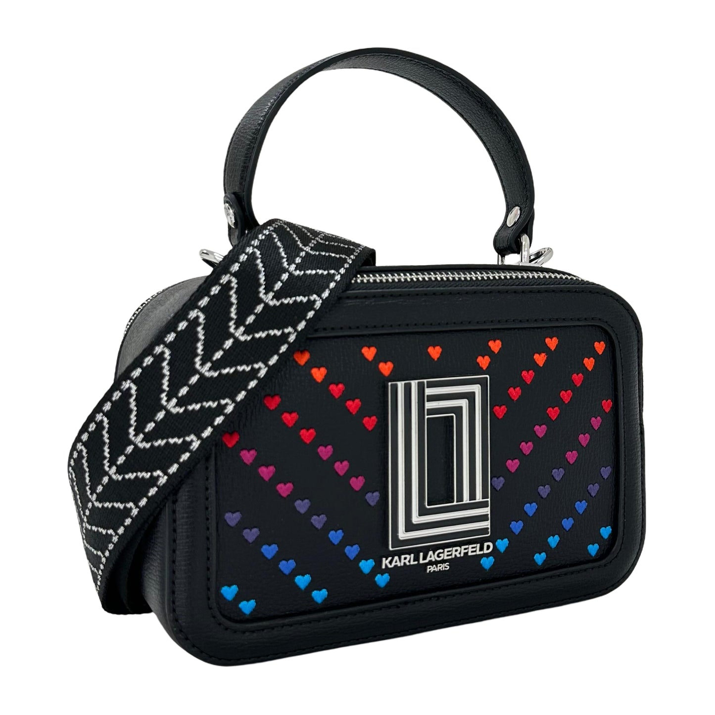 Karl Lagerfeld Simone Crossbody- Black
