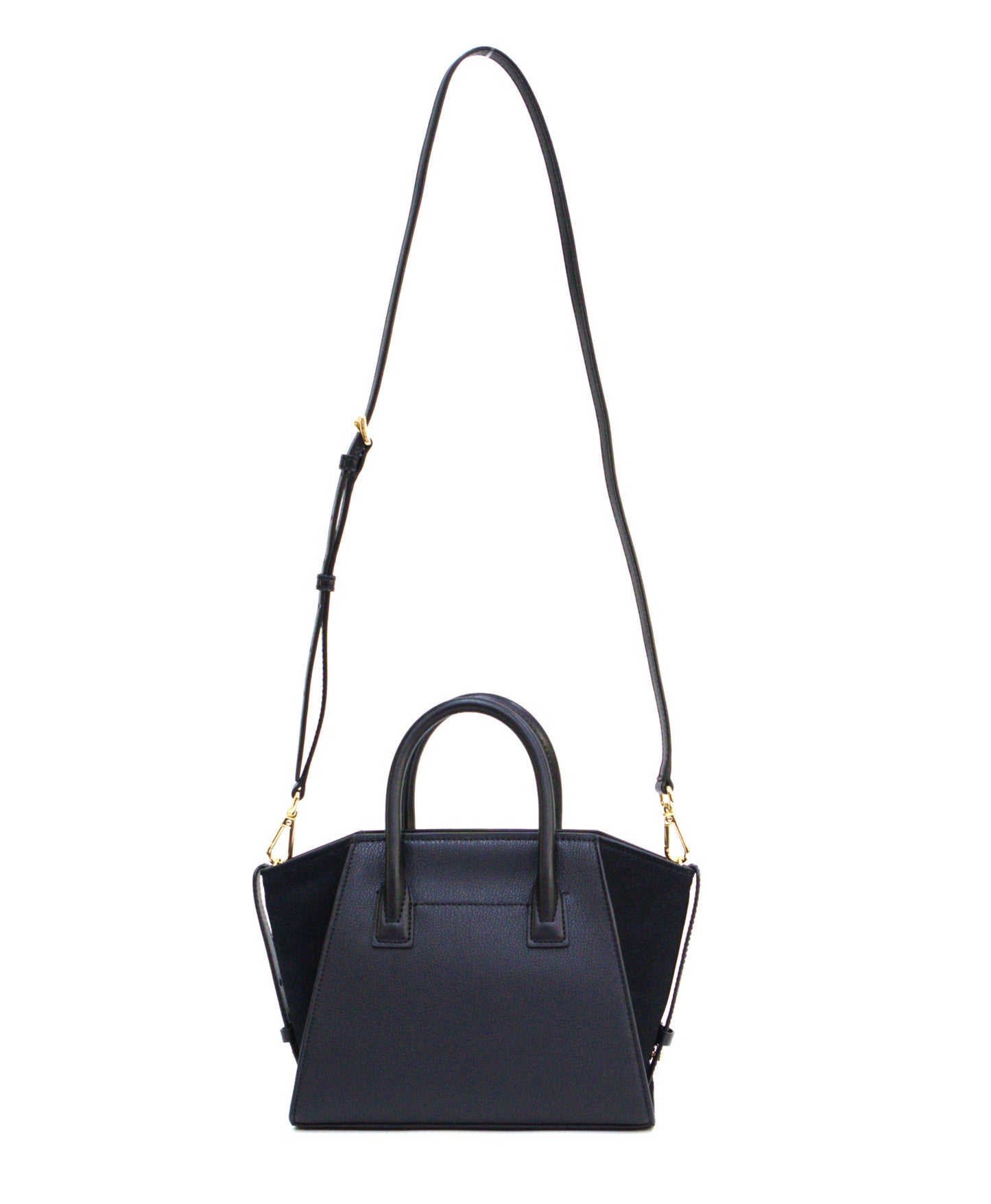 Michael Kors Avril Small Zip Satchel Crossbody Bag  - Black