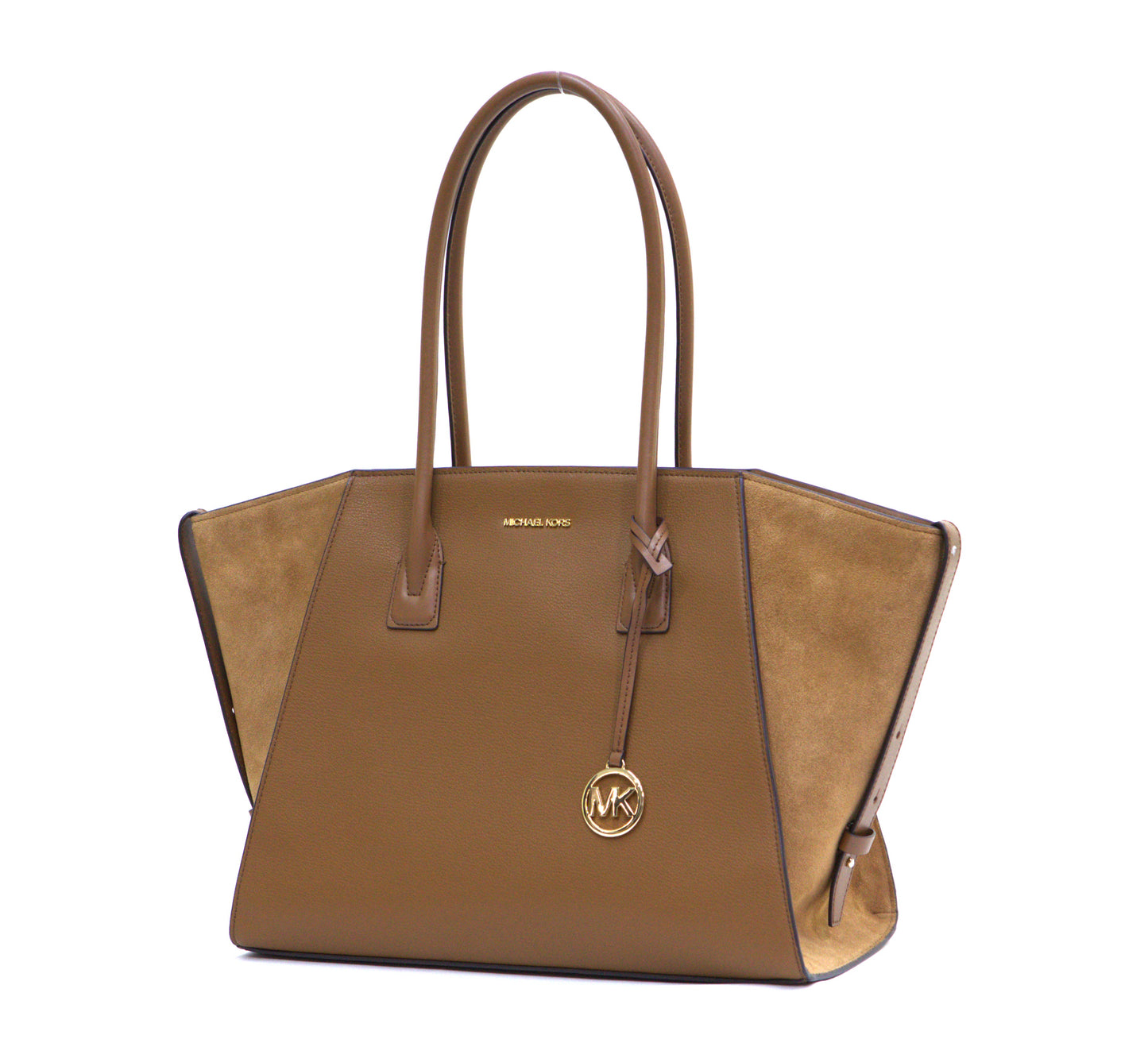 Michael Kors Avril XL Top-Zip Tote Bag - Brown