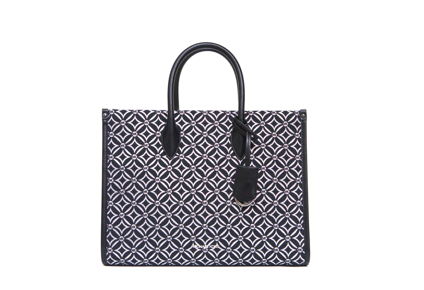 Michael Kors Mirella Medium East West Crossbody Tote Bag - Black
