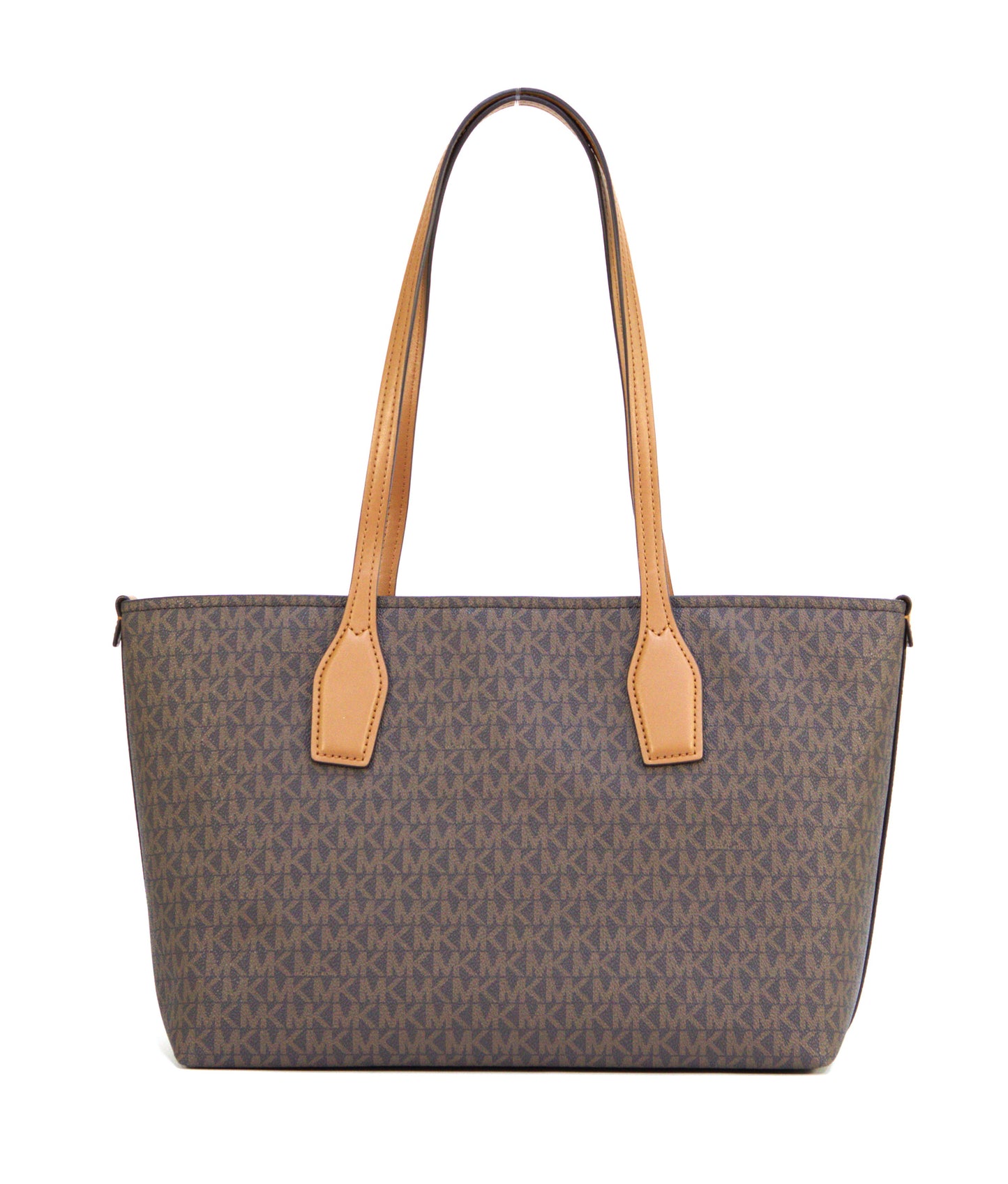 Michael Kors Charlie Logo Medium Tote with Small Zip Case - Brown