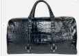 Michael Kors Bedford Travel XL Embossed Duffle Bag Weekender- Black