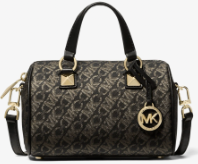 Michael Kors Handbag Crossbody - Black/Gold