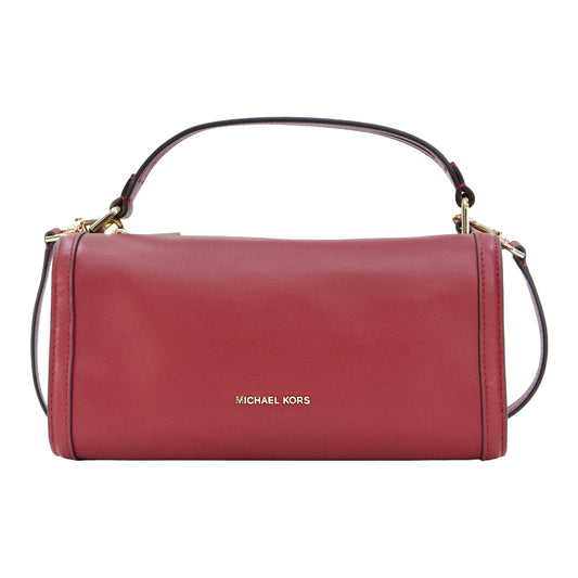Michael Kors Orchard Small Barrel Crossbody Bag - Red