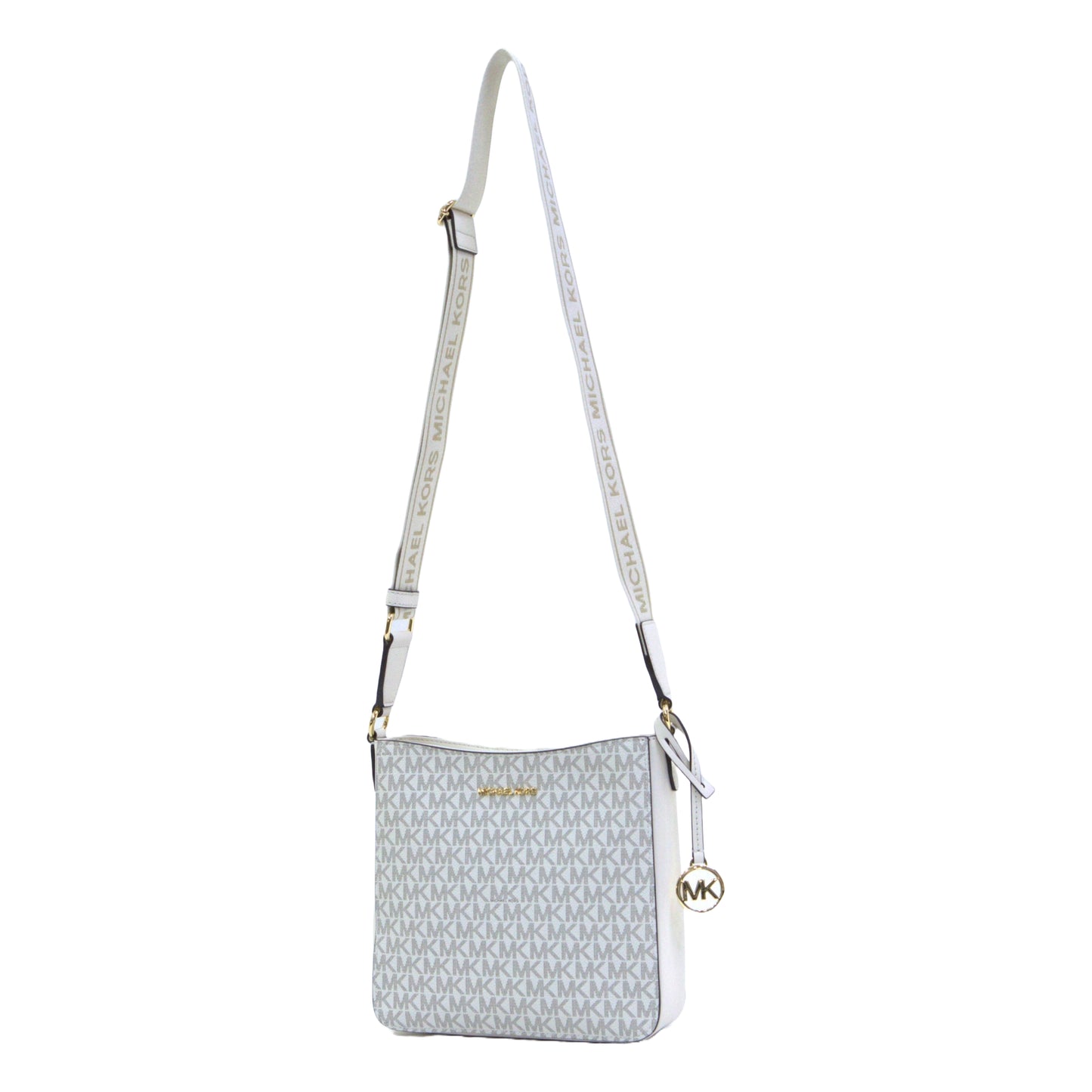Michael Kors Jet Set Travel Small Crossbody - Light Cream Multi