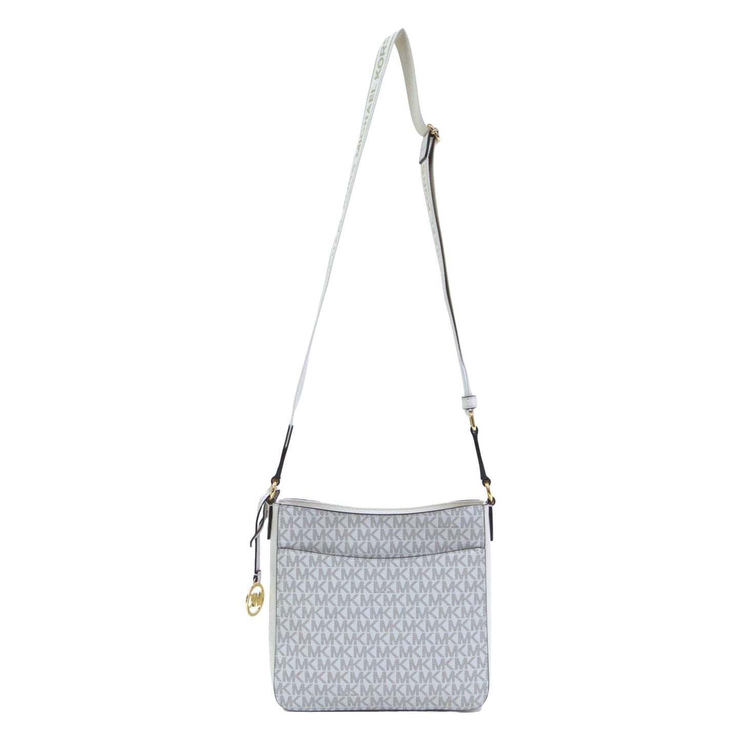 Michael Kors Jet Set Travel Small Crossbody - Light Cream Multi