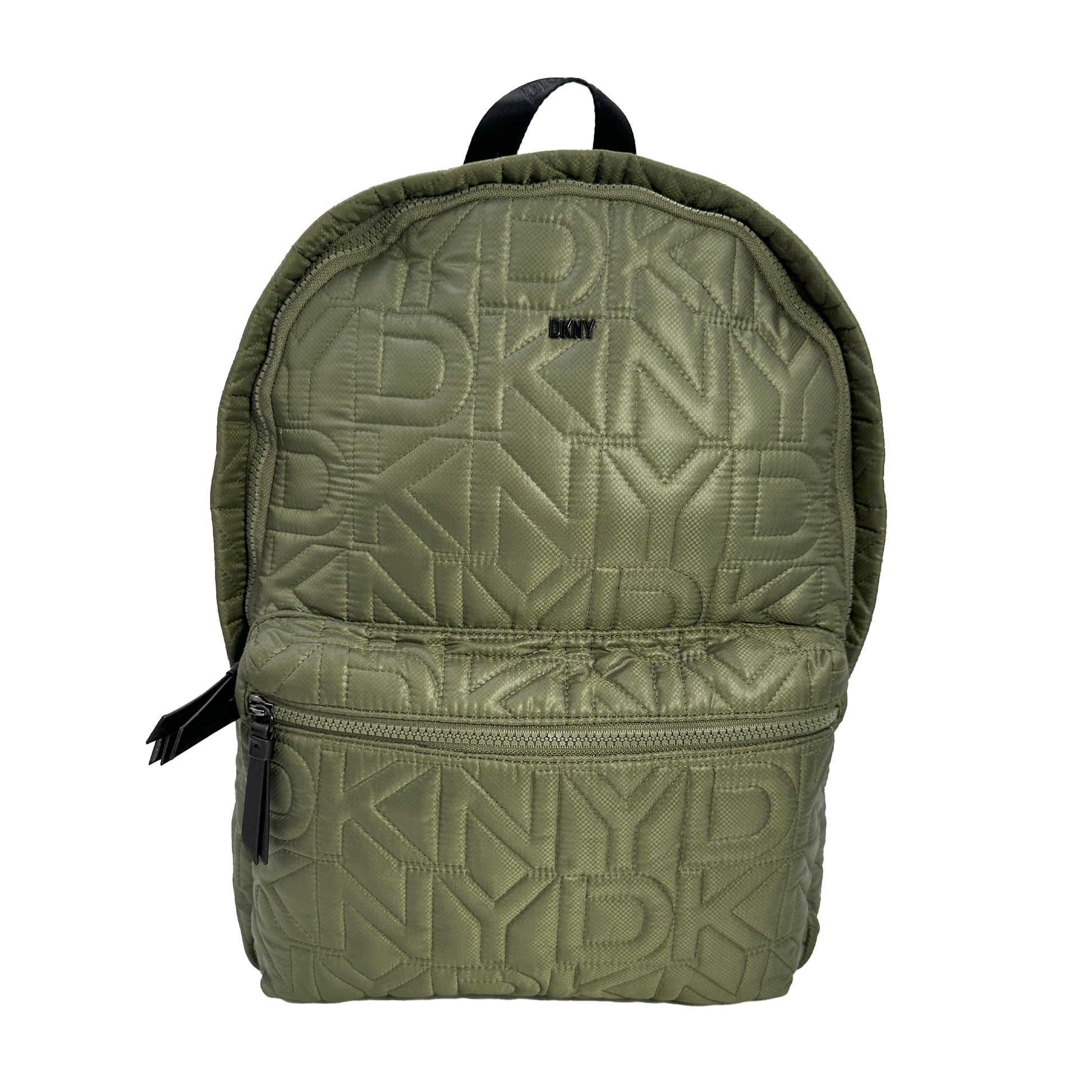 DKNY Meghan Quilted Large Backpack - Green - 755404237018