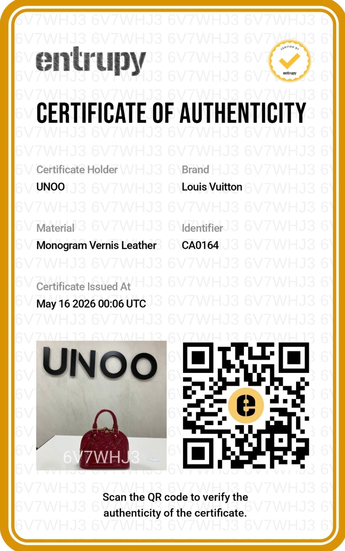 Louis Vuitton Alma BB Rose Indien Monogram Vernis Patent Leather Bag – additional photo 21