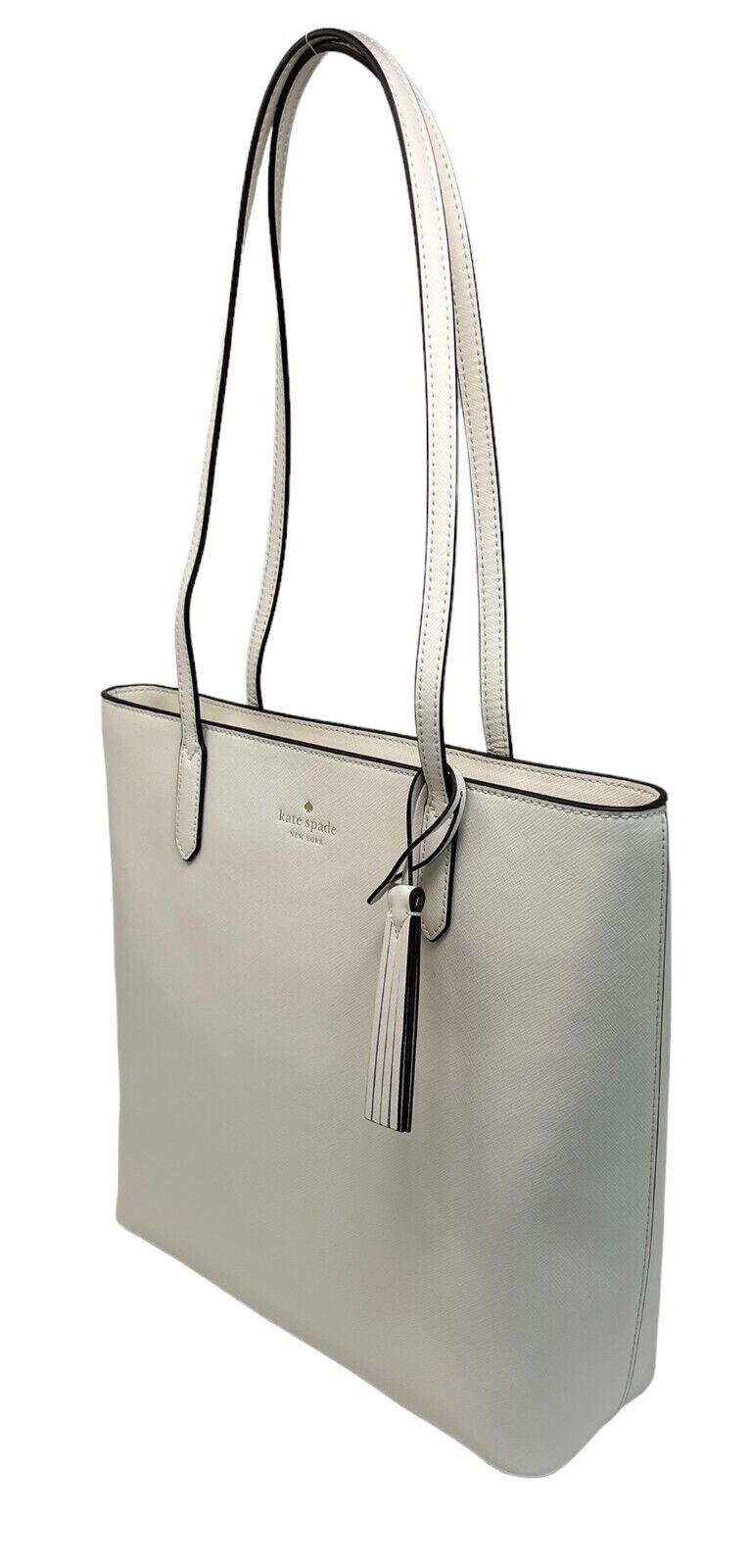 Kate Spade Jana Tote Parchment Saffiano Leather Handbag K8150 $359